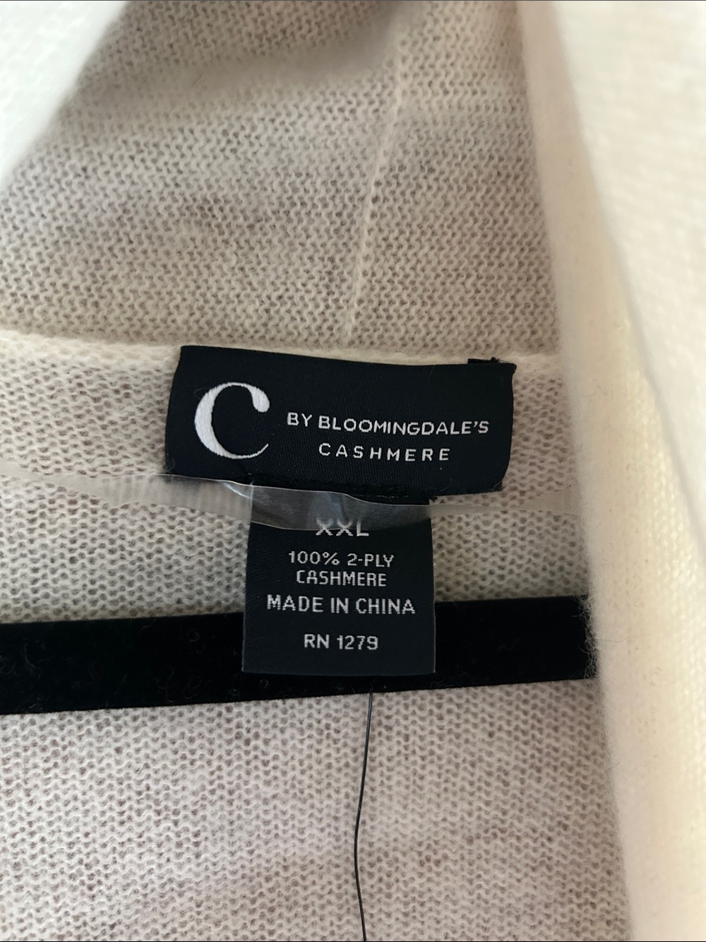 100% Cashmere Bloomingdale’s Open Front Cardigan - Picture 8 of 12